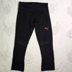 Puma mesh leggings/yoga/workout pants